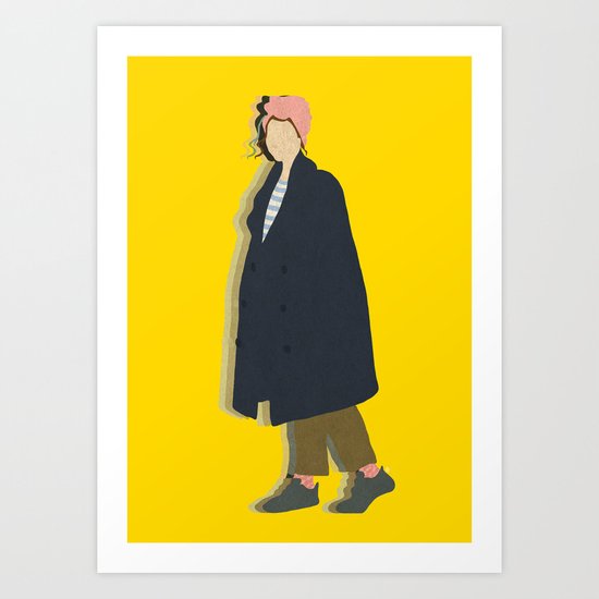 Walk Art Print