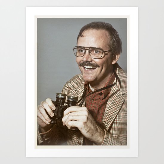 i.am.nerd. :: danforth f. Art Print