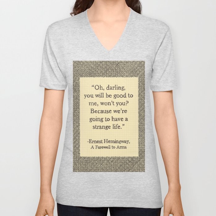 Oh, Darling V Neck T Shirt