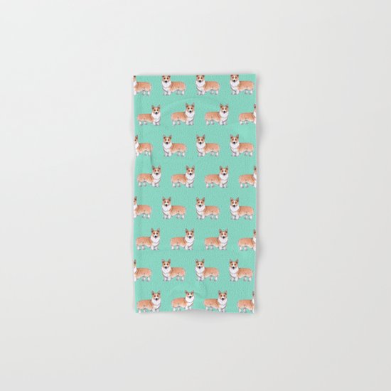 Corgi dog Hand & Bath Towel