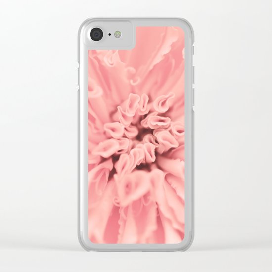 Pretty In Pink Clear iPhone Case