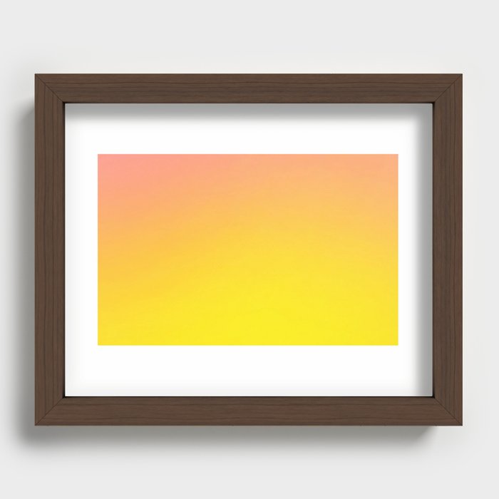 Ombre Skies Recessed Framed Print
