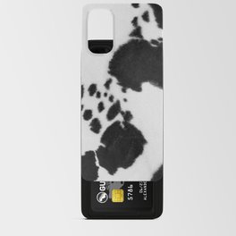 Black And White Howdy Cowhide (xii 2021) Android Card Case