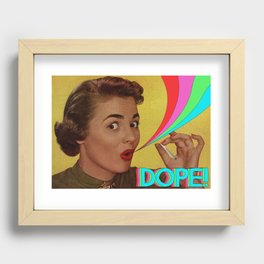 Dope! Recessed Framed Print