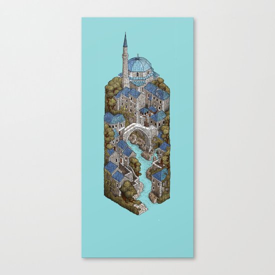 Mostar Canvas Print
