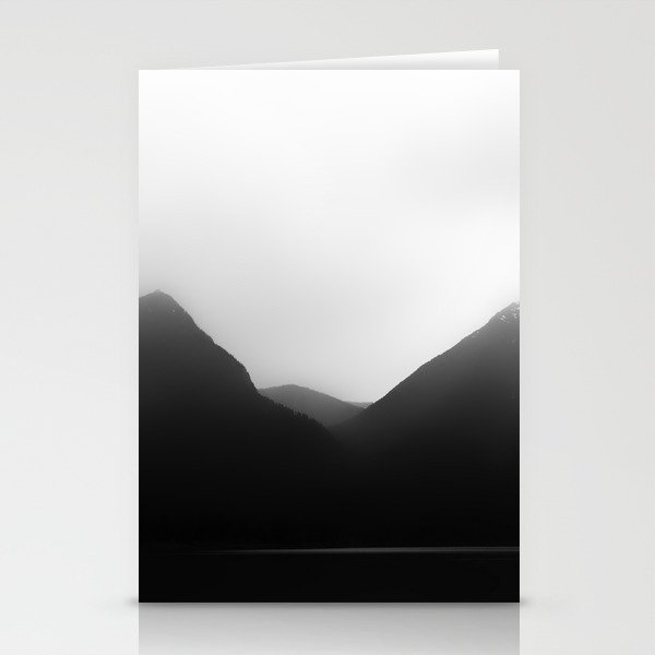 Foggy Mountains | Landscape Photography | Misty Forest | Smokey Mountains Stationery Cards