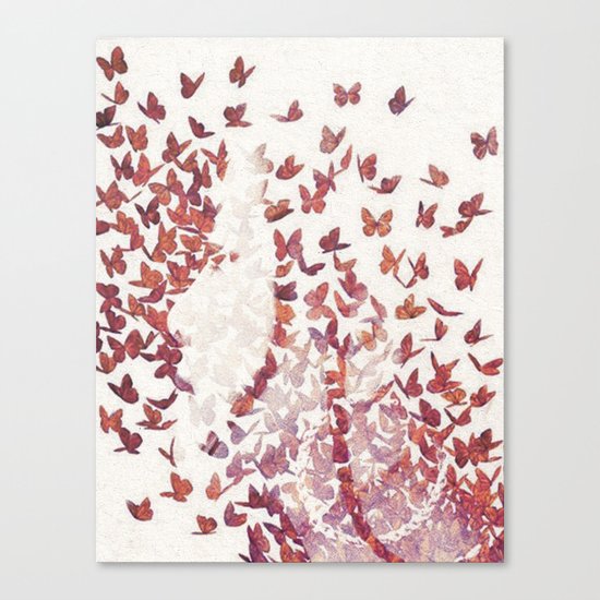 Butterfly People 4 Canvas Print