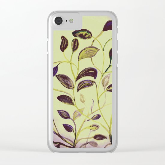 Fall Cool Nights with the Large Moon Clear iPhone Case