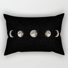 Moon Phase Rectangular Pillow
