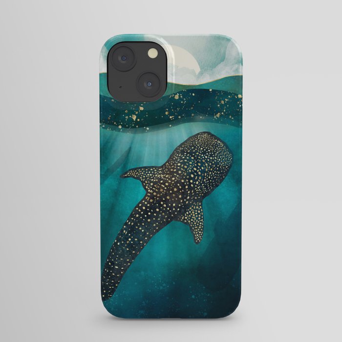 Metallic Whale Shark iPhone Case