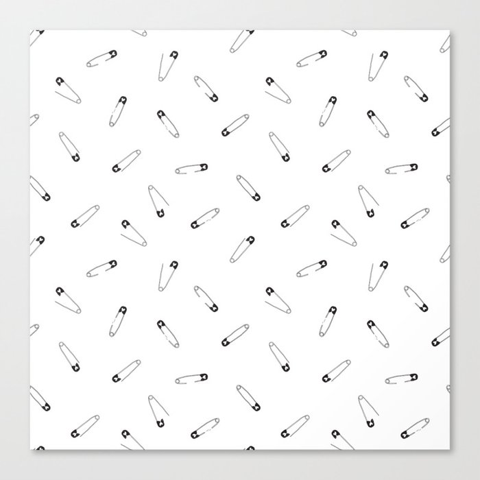 Safety Pin Canvas Print