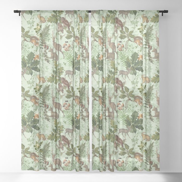 FOREST  Sheer Curtain
