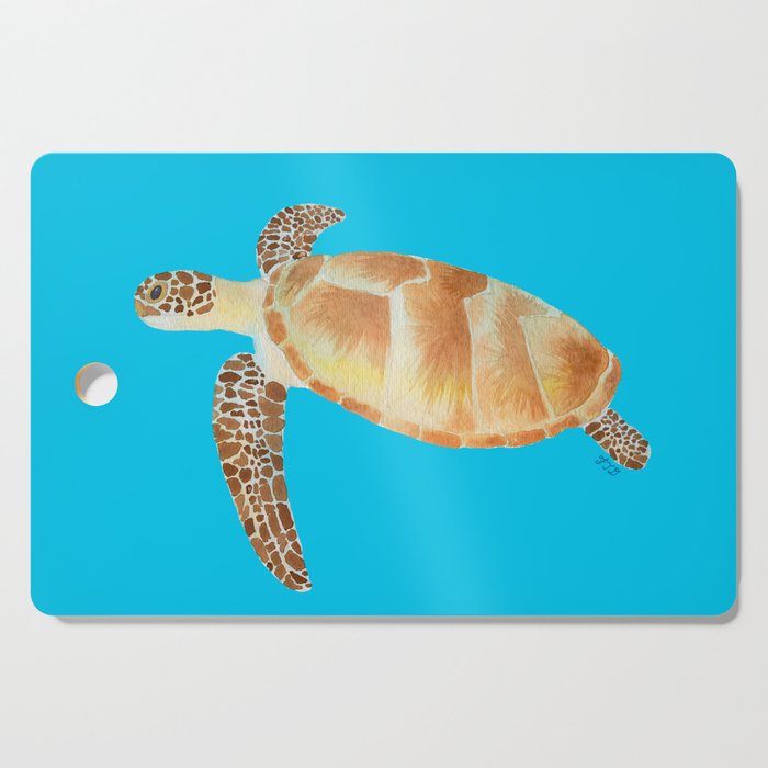 Green Sea Turtle Cutting Board