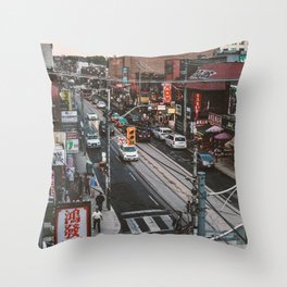 ChinaTown Toronto - Dundas Throw Pillow