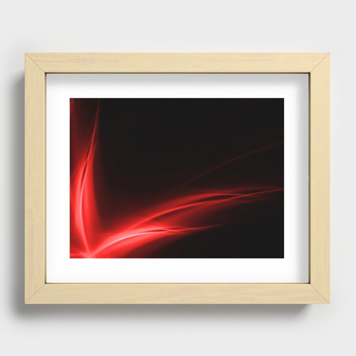 Abstract print Recessed Framed Print