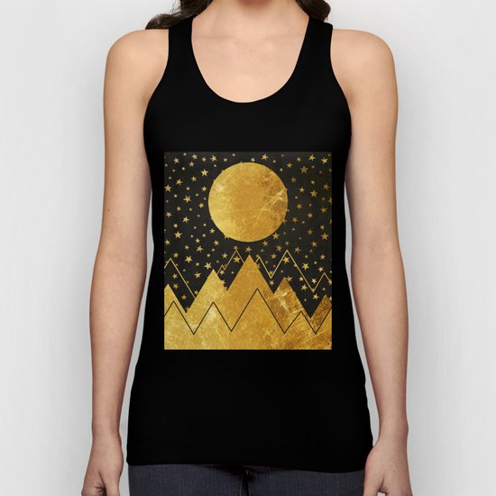 Golden Landscape Unisex Tank Top