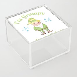 Disney Snow White I'm Grumpy Deal With It Acrylic Box