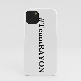 #TeamRAYON Rug iPhone Case