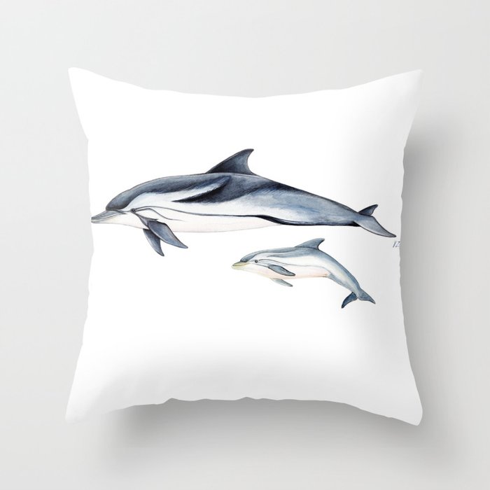 Dolphin throw shop pillows