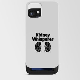 Dialysis Tech Nurse Kidney Whisperer Nephrology iPhone Card Case