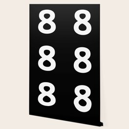 Number Eight Wallpaper For Any Decor Style Society6
