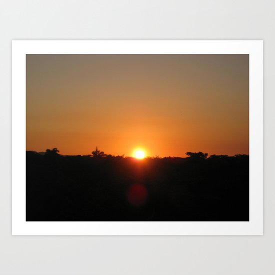 Jamaica - Sunsets I Art Print