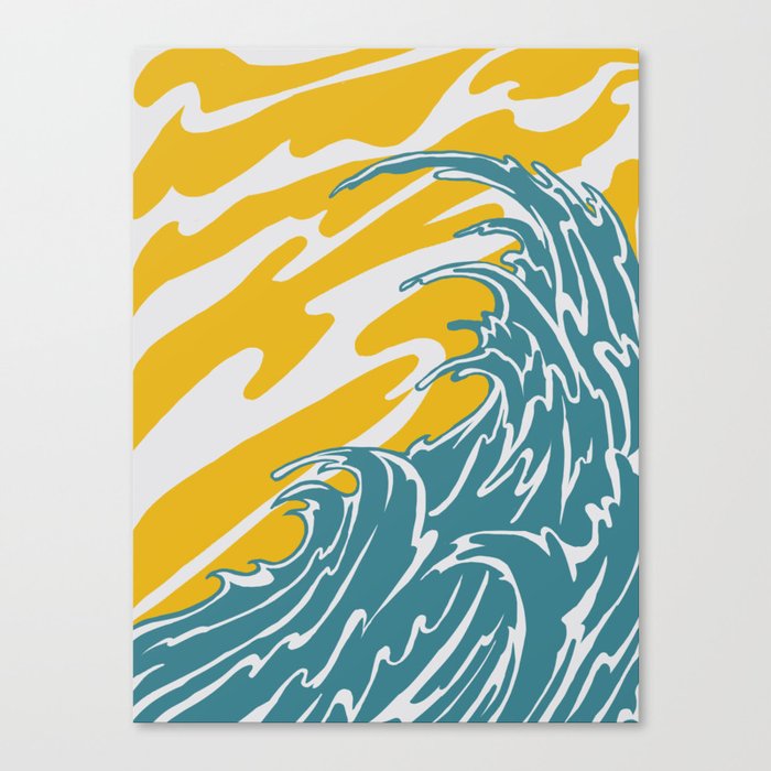 Waves Canvas Print