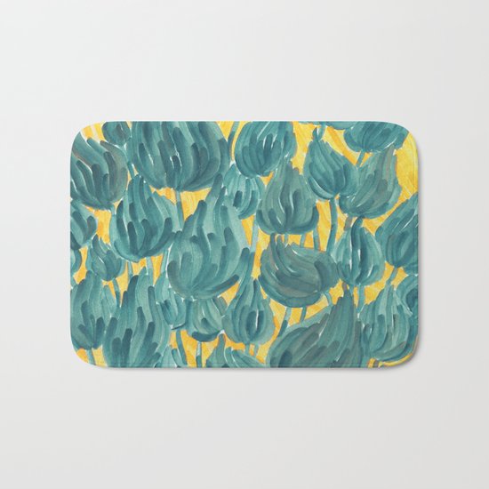 Wild Flowers Bath Mat