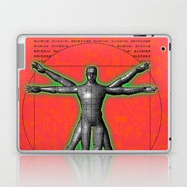 BLKLYT/43 - VITRUVIAN MAN Laptop Skin