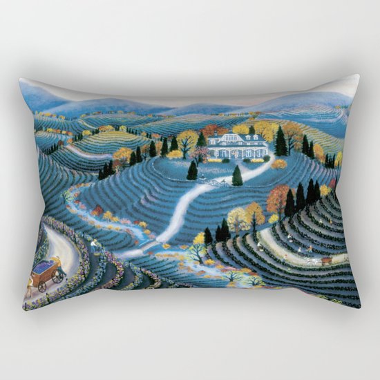 Hudson Valley by Kathy Jakobsen Rectangular Pillow