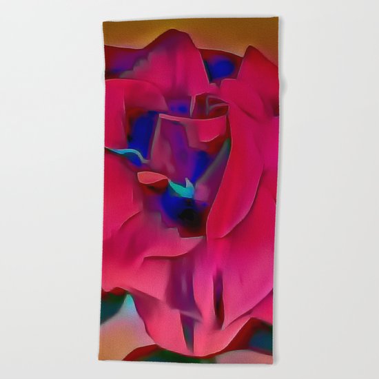 Rose Beach Towel