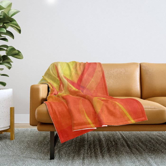 Bright red hotsell throw