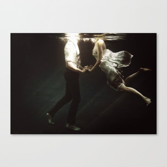 abyss of the disheartened VII Canvas Print