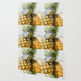 Cute Pineapple Wallpaper For Any Decor Style Society6