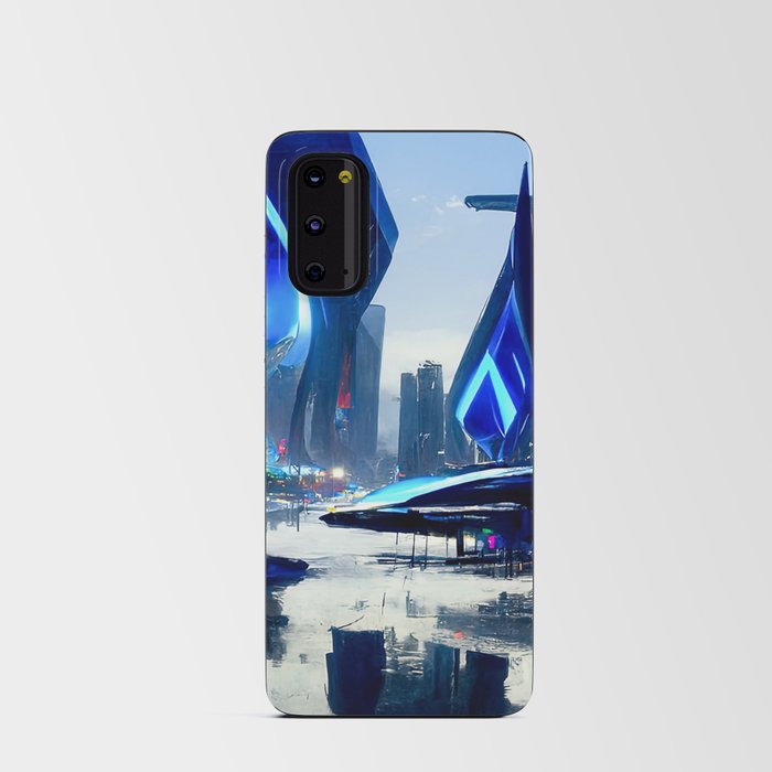 Postcards from the Future - Neon City Android Card Case