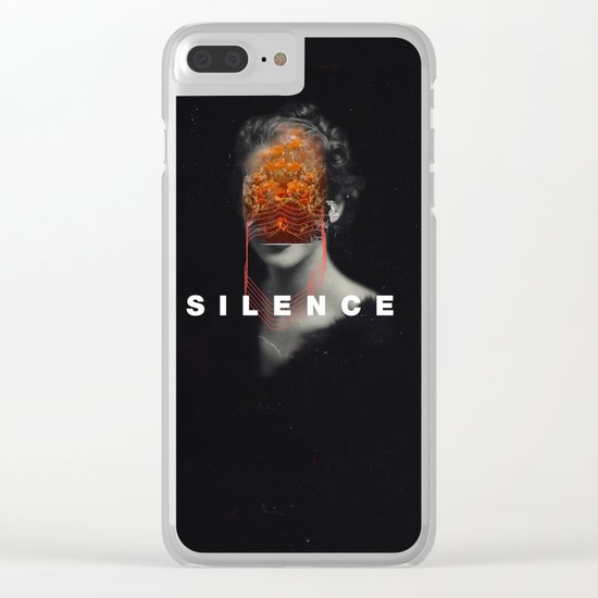 Silence Clear iPhone Case