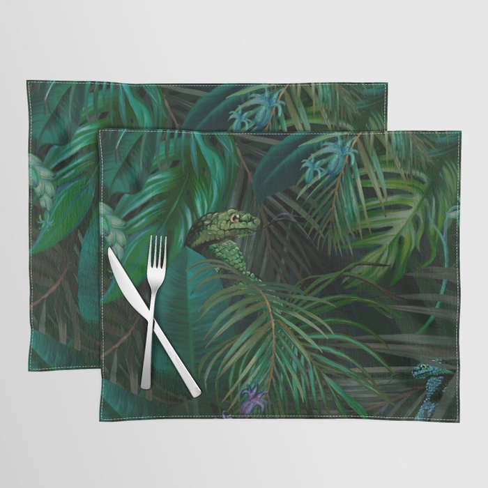 Wild Tropical Paradise Placemat