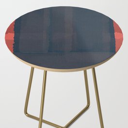Painting Black Side Table