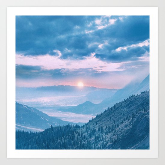 Pastel vibes 15 Art Print