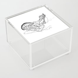 Octopus - Pen and Ink Artwork Acrylic Box