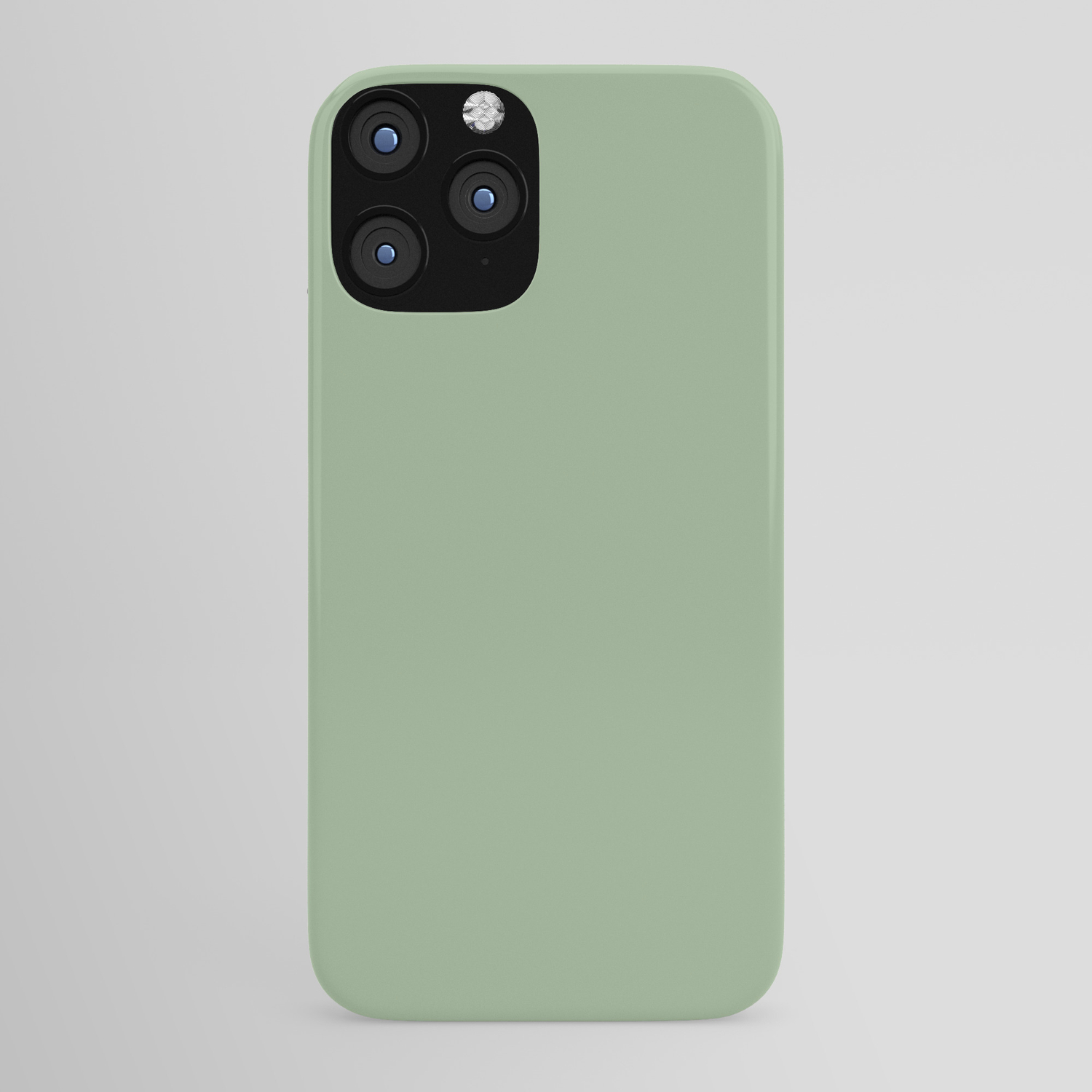 Solid Color Sage Green Iphone Case By Shabbyhappydesigns Society6