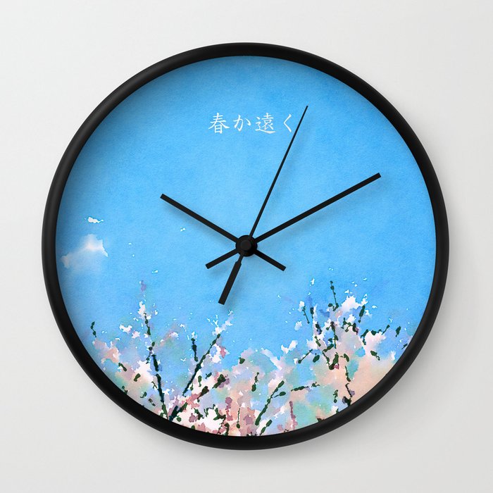 Cherry blossom Wall Clock