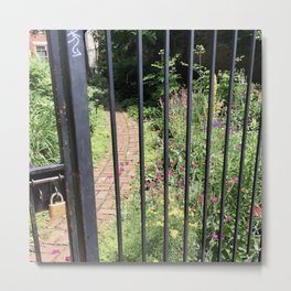 (Locked) Secret Garden Metal Print