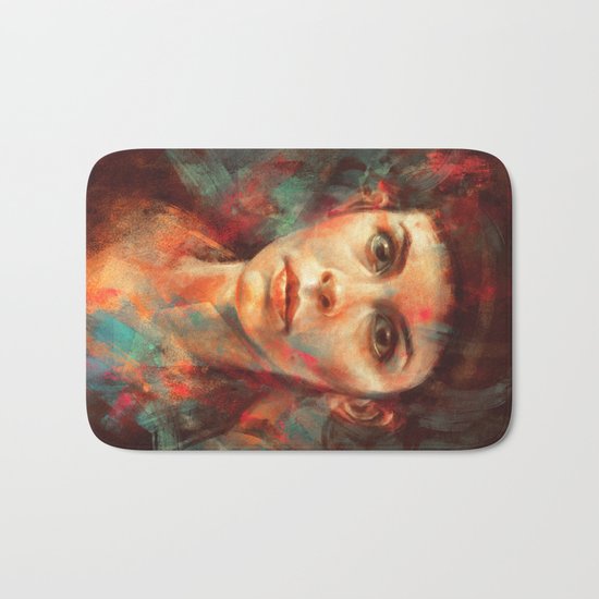 She was always a lonely child. Bath Mat