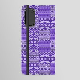 Purple Southwest Patchwork Android Wallet Case