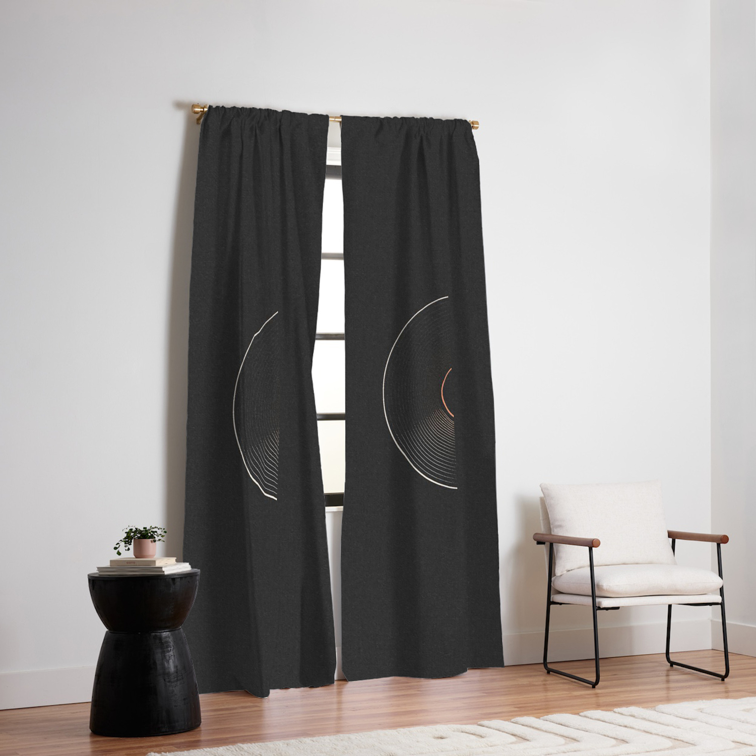 Vinyl Blackout Curtain By Fefior Society6