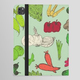 Veggies Abstract iPad Folio Case