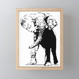 Elephant - M Framed Mini Art Print