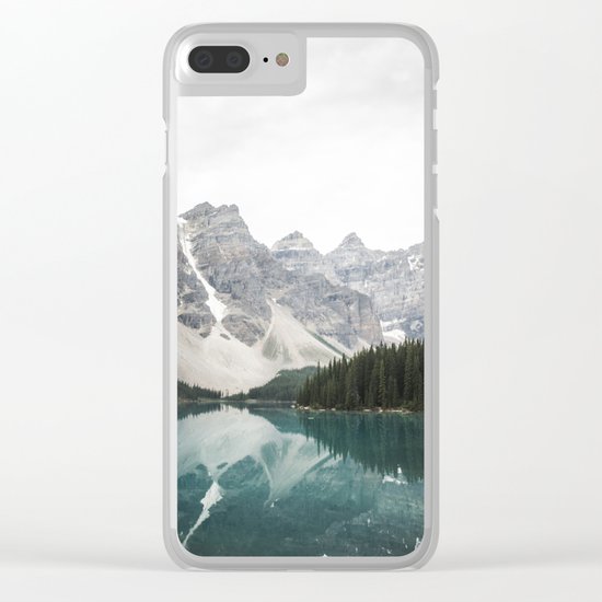 Moraine lake Clear iPhone Case