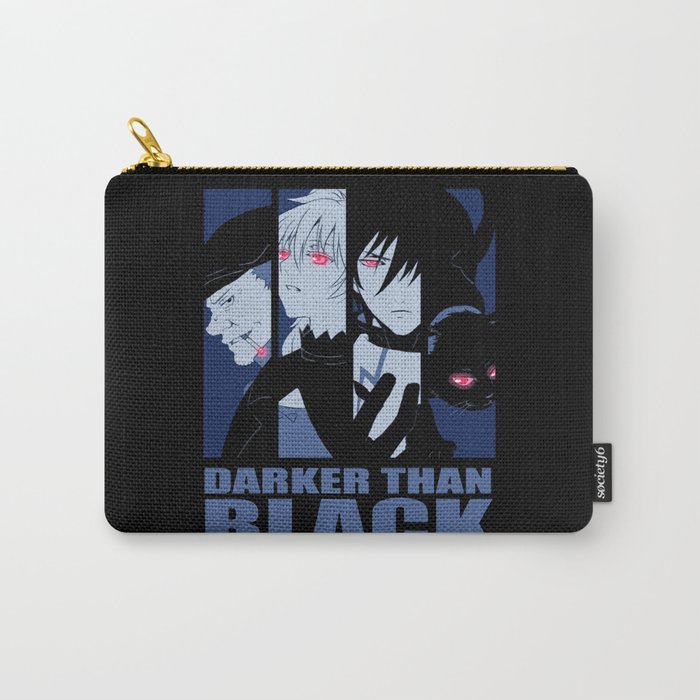 Darker Than Black Huang Hei Yin And Mao Carry All Pouch By Mirrortab
